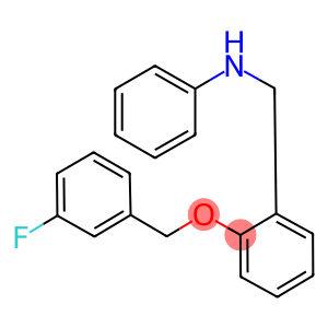 N-{2-[(3-fluorobenzyl)oxy]benzyl}-N-phenylamine