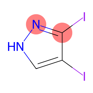 3,4-二碘-1H-吡唑