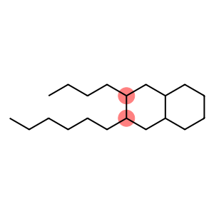 2-Butyl-3-hexyldecahydronaphthalene
