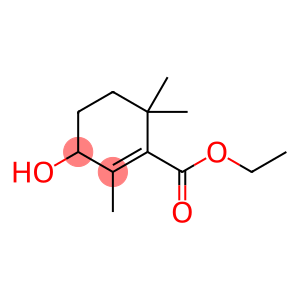 3-Hydroxy-2,6,6-trimethyl-1-cyclohexene-1-carboxylic acid ethyl ester