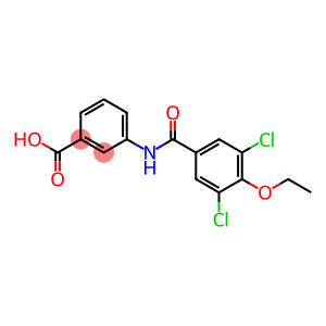Benzoic acid, 3-[(3,5-dichloro-4-ethoxybenzoyl)amino]-