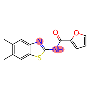 N-(5,6-dimethyl-1,3-benzothiazol-2-yl)-2-furamide