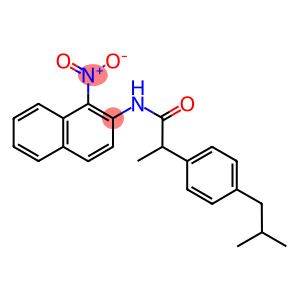 N-{1-nitro-2-naphthyl}-2-(4-isobutylphenyl)propanamide