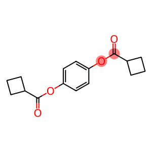 4-[(cyclobutylcarbonyl)oxy]phenyl cyclobutanecarboxylate