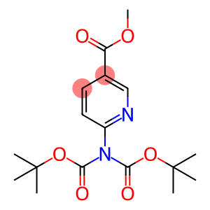 Methyl 6-{bis[(tert-butoxy)carbonyl]-amino}pyridine-3-carboxylate