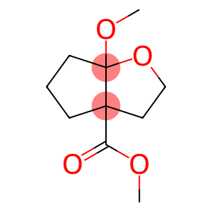 3aH-Cyclopenta[b]furan-3a-carboxylicacid,hexahydro-6a-methoxy-,methylester(9CI)