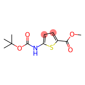 2-Thiophenecarboxylic acid, 5-[[(1,1-dimethylethoxy)carbonyl]amino]-, methyl ester