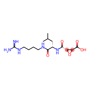 (2S,3S)-3-(((S)-1-((4-Guanidinobutyl)amino)-4-methyl-1-oxopentan-2-yl)carbamoyl)oxirane-2-carb