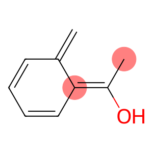 Ethanol, 1-(6-methylene-2,4-cyclohexadien-1-ylidene)- (9CI)