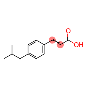 3-(4-异丁基苯基)丙烯酸