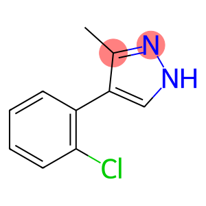 1H-Pyrazole, 4-(2-chlorophenyl)-3-Methyl-