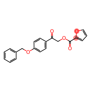 2-[4-(benzyloxy)phenyl]-2-oxoethyl 2-furoate