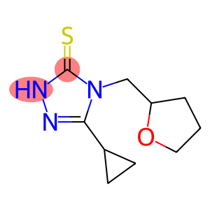 5-cyclopropyl-4-(tetrahydrofurfuryl)-2H-1,2,4-triazole-3-thione