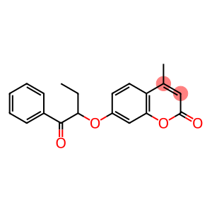 7-(1-benzoylpropoxy)-4-methyl-2H-chromen-2-one