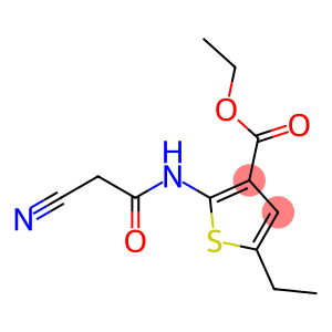 ethyl 2-[(cyanoacetyl)amino]-5-ethylthiophene-3-carboxylate