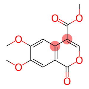 1H-2-Benzopyran-4-carboxylic acid, 6,7-dimethoxy-1-oxo-, methyl ester