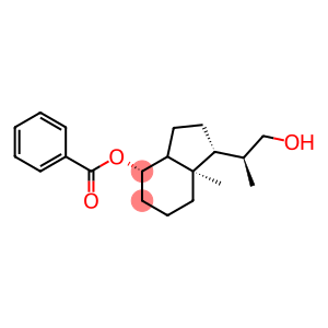 Benzoic acid 1-(2-hydroxy-1-methyl-ethyl)-7a-methyl-octahydro-inden-4-yl ester