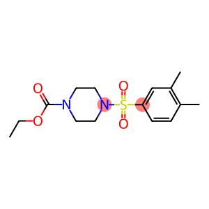 ethyl 4-[(3,4-dimethylphenyl)sulfonyl]-1-piperazinecarboxylate