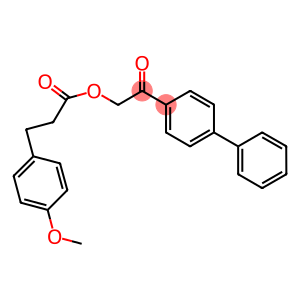 2-[1,1'-biphenyl]-4-yl-2-oxoethyl 3-(4-methoxyphenyl)propanoate
