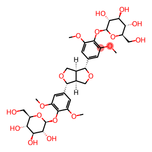 (-)-Syringaresinol 4,4-di-O-β-D-glucoside