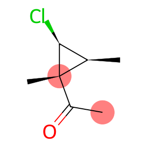 Ethanone, 1-(2-chloro-1,3-dimethylcyclopropyl)-, (1alpha,2beta,3beta)- (9CI)