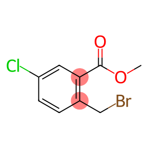 benzoic acid, 2-(bromomethyl)-5-chloro-, methyl ester