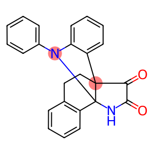 1~3a~,1~4~,1~5~,1~9b~-tetrahydro-2-aza-1~1~H-3(1,2)-benzena-1(3a,9b)-benzo[g]indolacyclopropaphane-1~2~,1~3~-dione