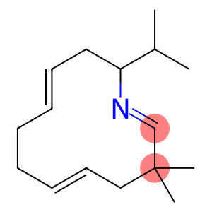 3,3-Dimethyl-12-isopropylazacyclododeca-1,5,9-triene