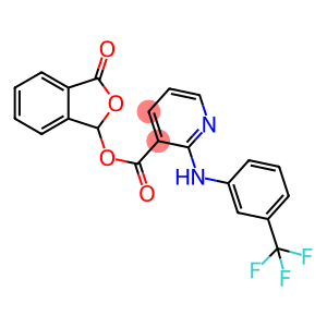 2-[[3-(Trifluoromethyl)phenyl]amino]-3-pyridinecarboxylic Acid 1,3-Dihydro-3-oxo-1-isobenzofuranyl Ester