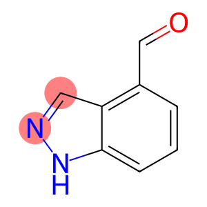 1H-Indazole-4-carboxaldehyde (9CI)