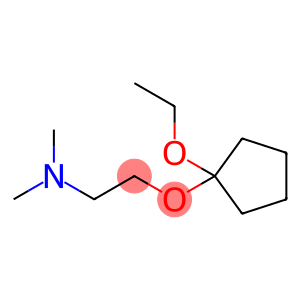Ethanamine, 2-[(1-ethoxycyclopentyl)oxy]-N,N-dimethyl- (9CI)