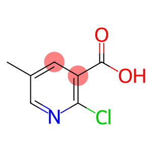 3-pyridinecarboxylic acid, 2-chloro-5-methyl-