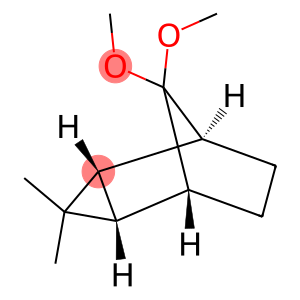 (1α,2α,4α,5α)-8,8-Dimethoxy-3,3-dimethyltricyclo[3.2.1.02,4]octane