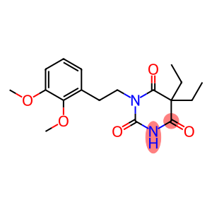5,5-Diethyl-1-(2,3-dimethoxyphenethyl)barbituric acid