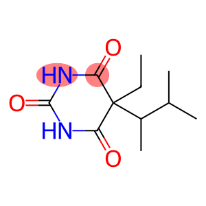 5-(1,2-Dimethylpropyl)-5-ethylbarbituric acid