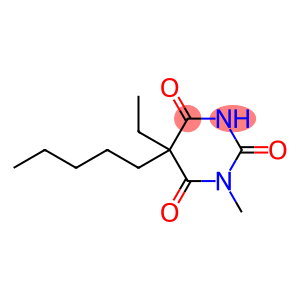5-Ethyl-1-methyl-5-pentylbarbituric acid