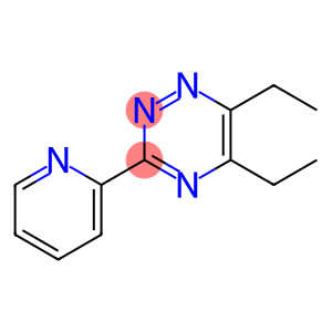 1,2,4-Triazine, 5,6-diethyl-3-(2-pyridinyl)-