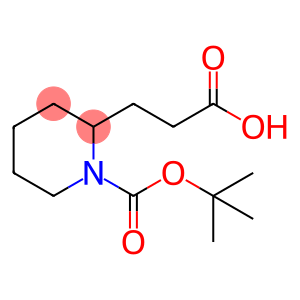 2-(2-Carboxyethyl)piperidine-1-carboxylic acid tert-butyl ester