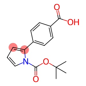 4-[1-(tert-Butoxycarbonyl)-1H-pyrrol-2-yl]benzoic acid
