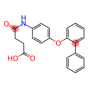 4-[4-([1,1'-biphenyl]-2-yloxy)anilino]-4-oxobutanoic acid