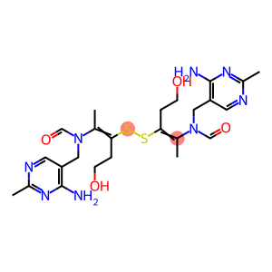 二硫化双[2-(2-羟乙基)-1-甲基-2,1-乙烯)]双[N-[(4-氨基-2-甲基-5-嘧啶基]甲基]甲酰胺