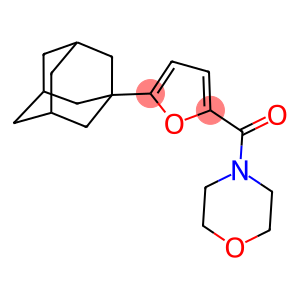 4-[5-(1-adamantyl)-2-furoyl]morpholine