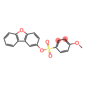 dibenzo[b,d]furan-2-yl 4-methoxybenzenesulfonate