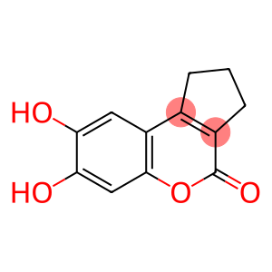7,8-dihydroxy-1H,2H,3H,4H-cyclopenta[c]chromen-4-one