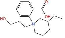 3-(3-Ethylpiperidino)propyl=benzoate