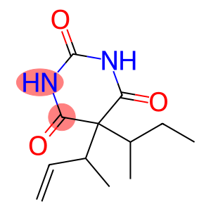 5-sec-Butyl-5-(1-methyl-2-propenyl)-2,4,6(1H,3H,5H)-pyrimidinetrione