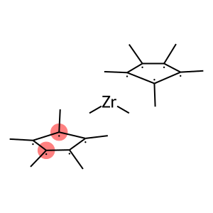 Zirconium, dimethylbis[(1,2,3,4,5-eta)-1,2,3,4,5-pentamethyl-2,4-cyclopentadien-1-yl]-