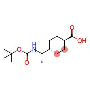 trans-(S)-4-(1-(tert-Butoxycarbonylamino)ethyl)cyclohexanecarboxylic acid