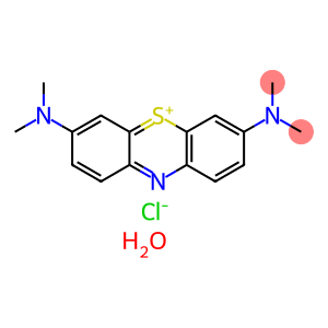 3,7-Bis(dimethylamino)phenothiazin-5-ium chloride hydrate