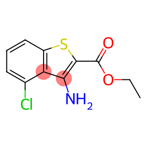 Ethyl 3-amino-4-chlorobenzo[b]thiophen-2-carboxylate